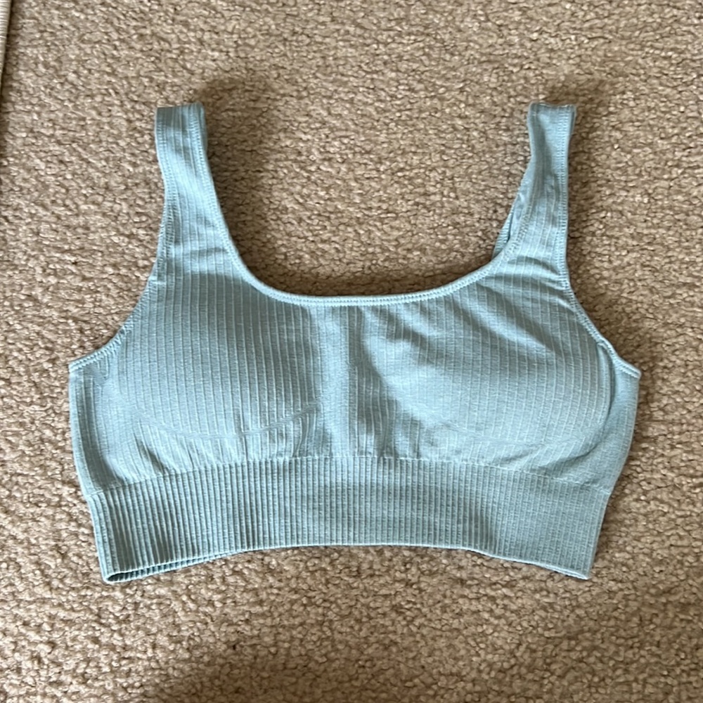 NWOT Ribbed Sports Bra